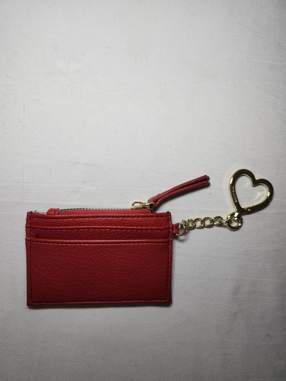 Juicy Couture Red Leather Zip Coquette Wristlet - Picture 4 of 7